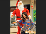 Tori and Dancin' Santa